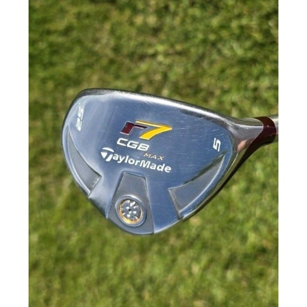 Taylormade R7 CGB Max Hybrid Rescue 5 25* REAX 55G Superfast Graphite R Flex 40"